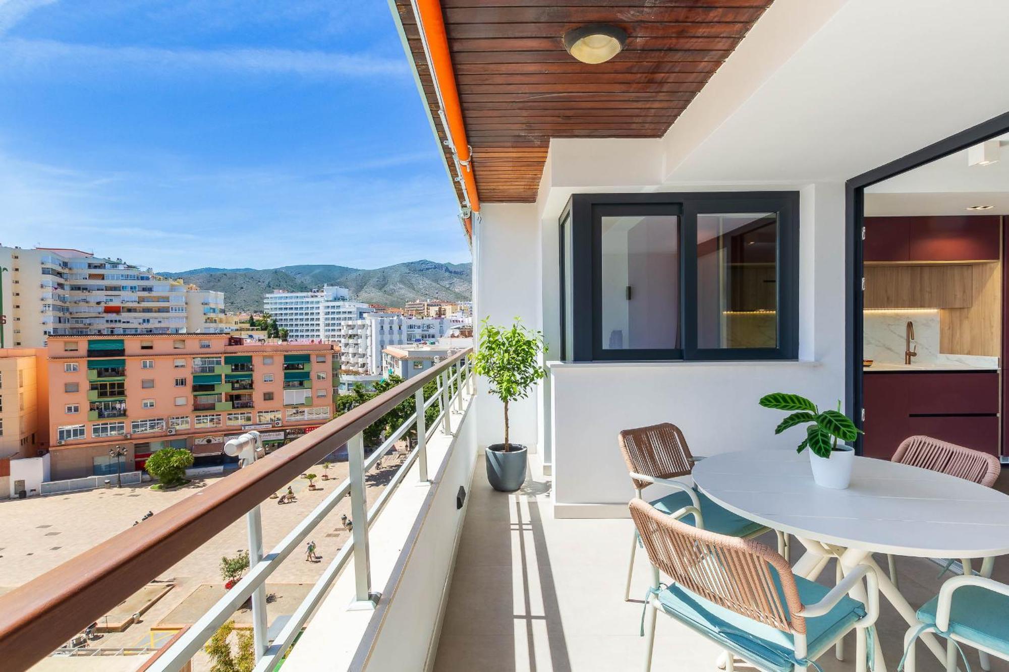 La Nogalera, Piscina, Playa Y Ocio Apartment Torremolinos Bagian luar foto
